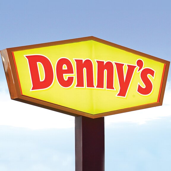 Denny's Sign